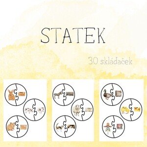 Statek - skládačka