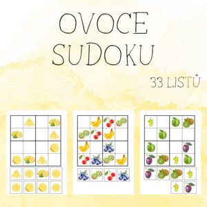 Ovoce - sudoku