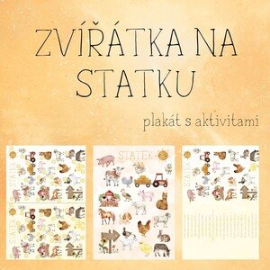 Plakát STATEK s aktivitami