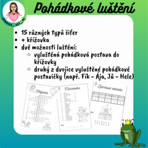 Pohádkové luštění ke dni dětí