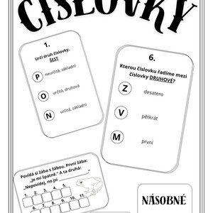 Číslovky