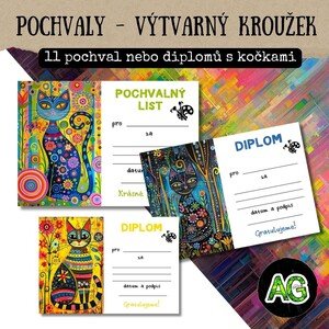 DIPLOMY A POCHVALY - VÝTVARNÝ KROUŽEK, VÝTVARNÁ SOUTĚŽ