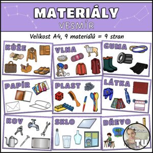 Materiály - vesmír