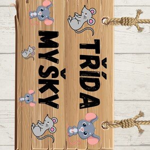 VÝZDOBA TŘÍDY - MYŠKY🐭🐀
