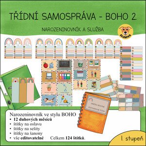 Třídní samospráva - BOHO 2. - Sluniva