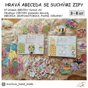 KNIHA - HRAVÁ ABECEDA (všechna písmena abecedy)