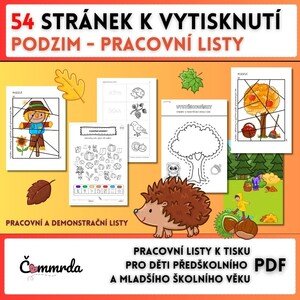 Podzim - pracovní listy