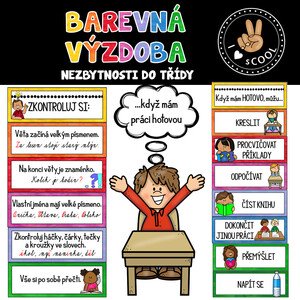 Barevná výzdoba - zkontroluj si, práce pro rychlíky