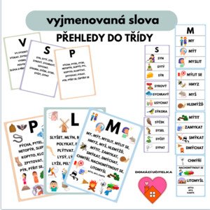 Vyjmenovaná slova - plakáty do třídy