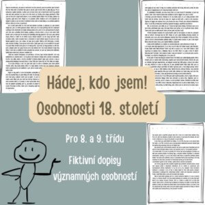 Hádej, kdo jsem! (výrazné osobnosti 18. století)