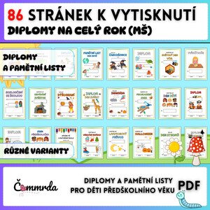 Diplomy na celý rok (MŠ)