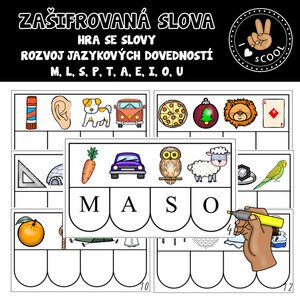 Zašifrovaná slova - hra se slovy