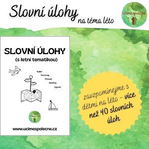 Slovní úlohy s letní tematikou 