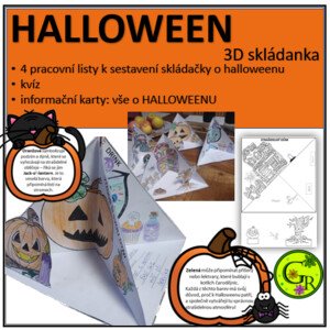 HALLOWEEN - 3D skládanka