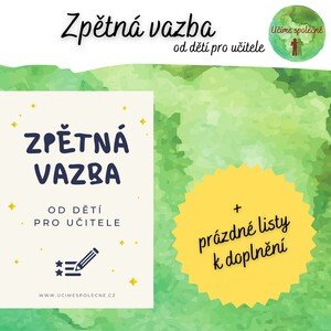Zpětná vazba od dětí pro učitele