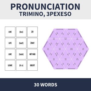 ENG - PRONUNCIATION (TRIMINO, PEXESO)