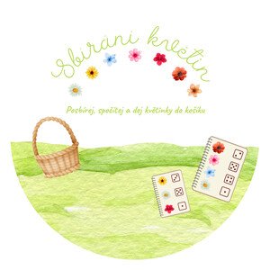 Sbírání květin - počty, barvy