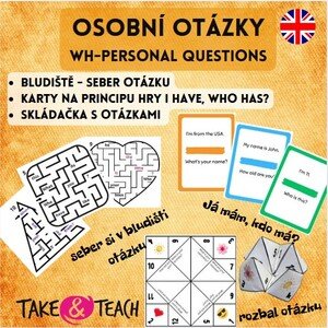 OSOBNÍ OTÁZKY - WH-words - personal questions