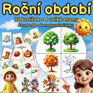 ROČNÍ OBDOBÍ - hry, komunikace, fantazie 🌸 🌞 🍂 ❄️