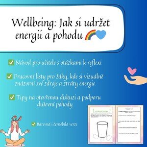 Wellbeing: Jak si udržet energii a pohodu 🌈💙
