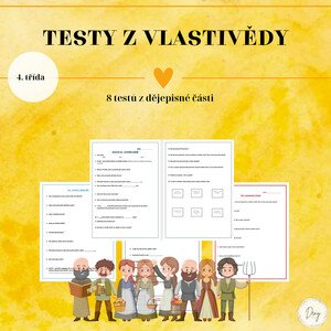 Testy vlastivěda (dějepisná část) 4.ročník