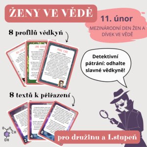 Ženy ve vědě - detektivní pátrání