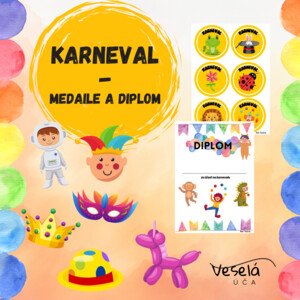 KARNEVAL- medaile a diplom