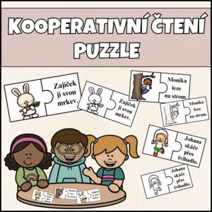 Kooperativní čtení s porozuměním - puzzle