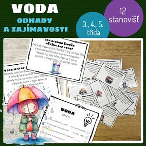 Voda - odhady a zajímavosti