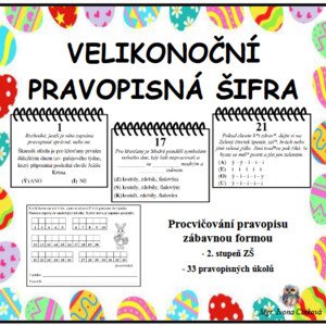 Velikonoční pravopisná šifra