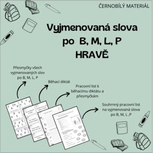 Vyjmenovaná slova po B, M, L, P
