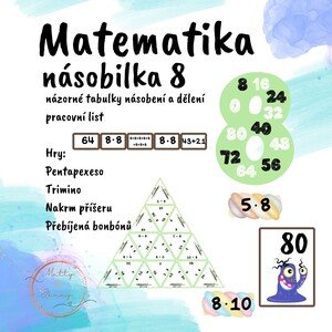 Násobilka 8