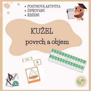 KUŽEL - povrch a objem