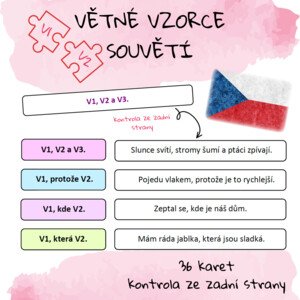 Větné vzorce souvětí