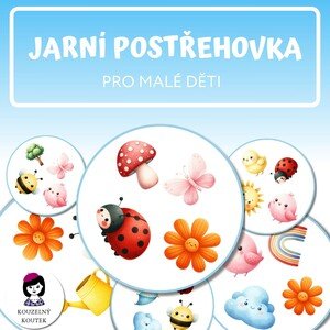 Jaro, Velikonoce - mini postřehovka pro malé děti