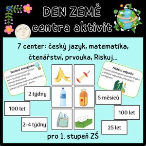 Centra aktivit - Den Země + Riskuj