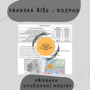 Franská říše - plán hodiny, rozdělení říše
