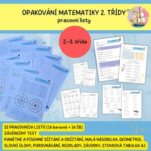 Opakování matematiky 2. třída
