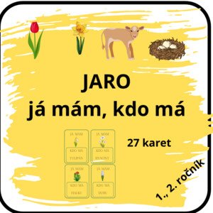 Jaro - já mám, kdo má