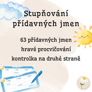 Stupňování přídavných jmen