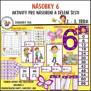 Násobky 6 - malá násobilka