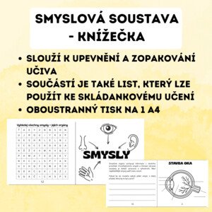 Smyslová soustava - knížečka