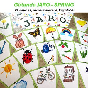 JARO - Girlanda k výzdobě