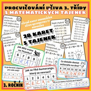 5 vtipných matematických tajenek