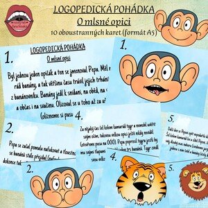 LOGOPEDICKÁ POHÁDKA: O MLSNÉ OPICI