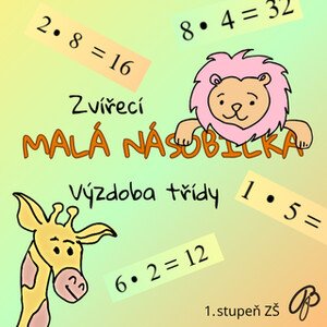 Malá násobilka - nástěnná