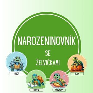 Narozeninovník - želvičky