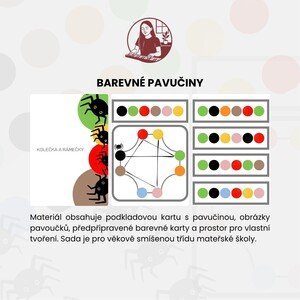Barevné pavučiny