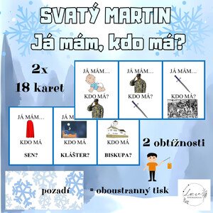 SV. MARTIN - Já mám, kdo má