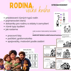 Rodina - Velká kniha